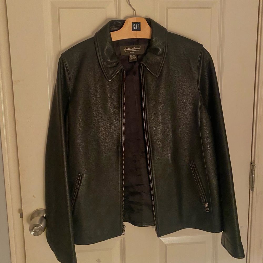 Leather jacket